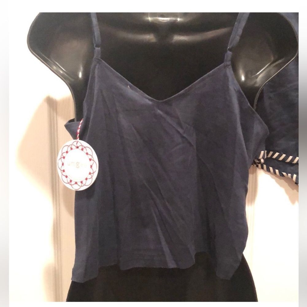 Anthropologie Umgee Patriotic Fringe Tank Top - Picture 4 of 5